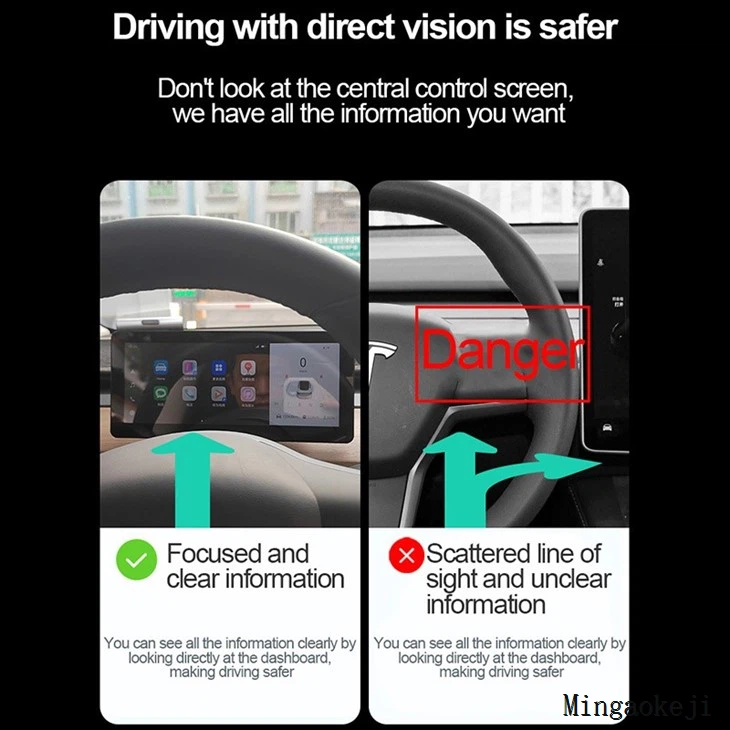 Tesla LCD Dashboard
